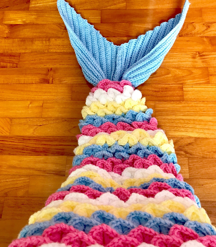 Crocodile Stitch Mermaid's Tail (Part 2)