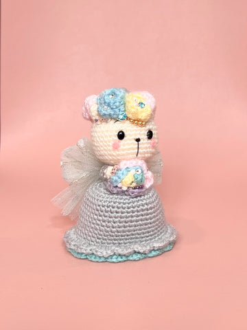 Beary Sweet Bouquet: Saccharine Grey