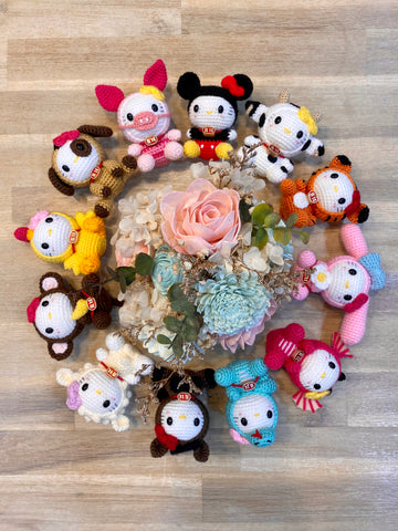 Inspired: Hello Kitty Zodiac Dolls